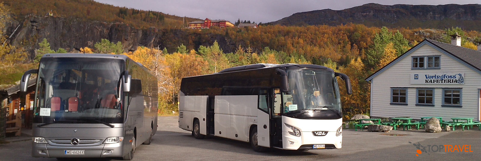 Autokary TOP TRAVEL w Fiordach Norwegii Wynajem autokarów mazowieckie cennik